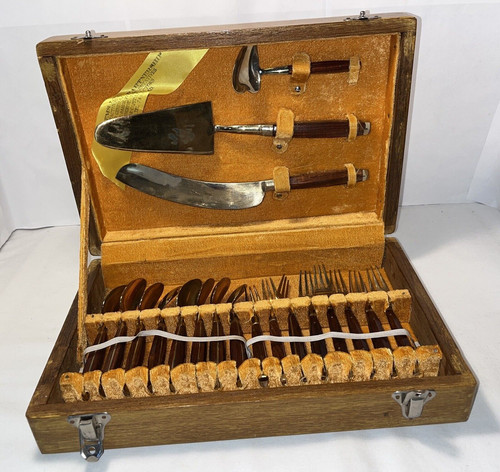 Vtg case cutlery forks - case,