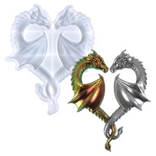 Dragon Mold 3D Heart-shaped