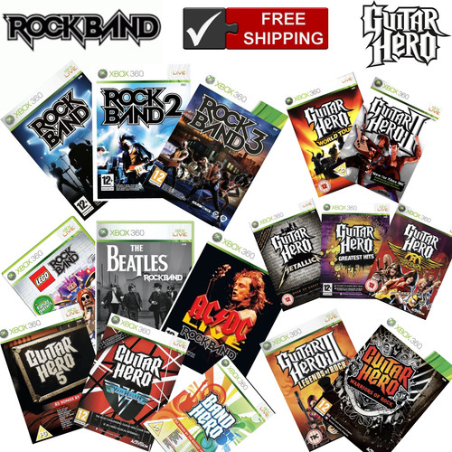 Guitar hero rock band xbox - guitar,