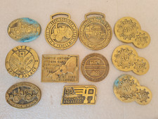 Vintage Brass Plaques -