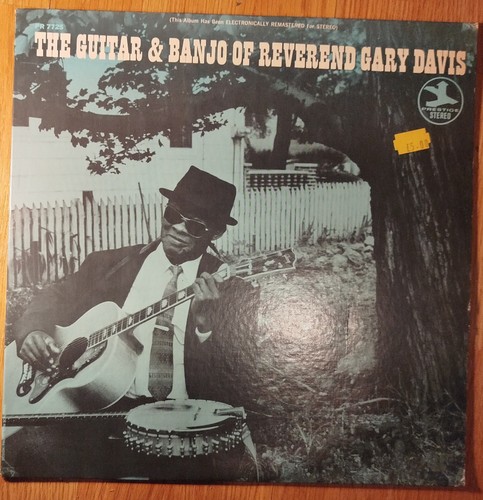 Rev gary davis guitar - -, &