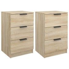 2 Bedside Table Storage