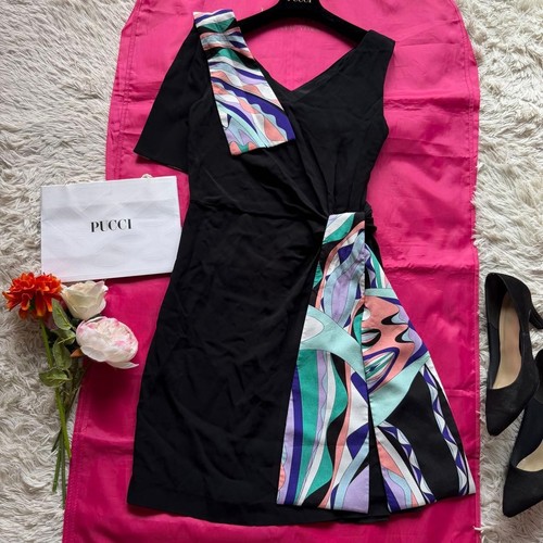 Emilio pucci dress black - pucci, silk