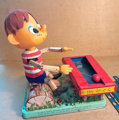 Vintage rosco pinocchio tin - vintage,