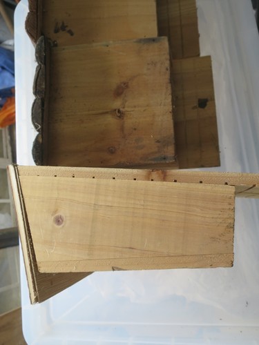 Wooden bat box four - box,