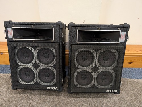 Toa 400w speakers - toa,