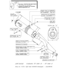 Exhaust Leovince X3 Aluminium