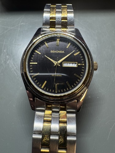 Mens sekonda quartz - sekonda, watch