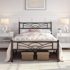 Single/Double/King Metal Bed