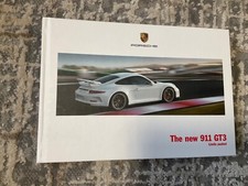 PORSCHE  NEW. 911 GT3. HARDBACK BROCHURE  2013.