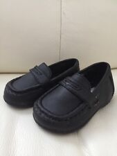 Sevva Spanish Designer Black Christening Occasion Designer Boys Shoes 1