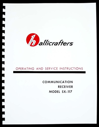 Hallicrafters 117 sx117 - hallicrafters, sx-117