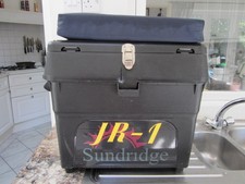 Sundridge JR-1 Fishing Tackle Box Seat Shakespeare Cushion 2 storage compartment