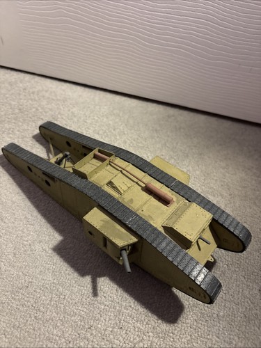 Built and painted - mortar, tank