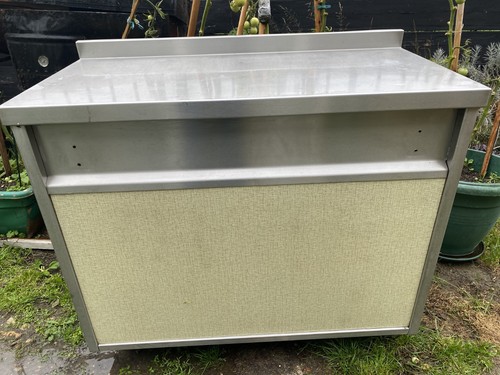 Stainless steel worktop - steel,