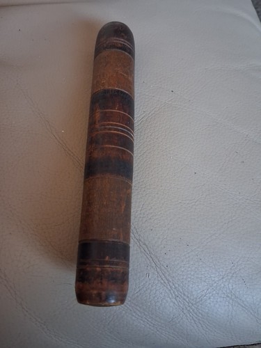 Treen needle case - treen,