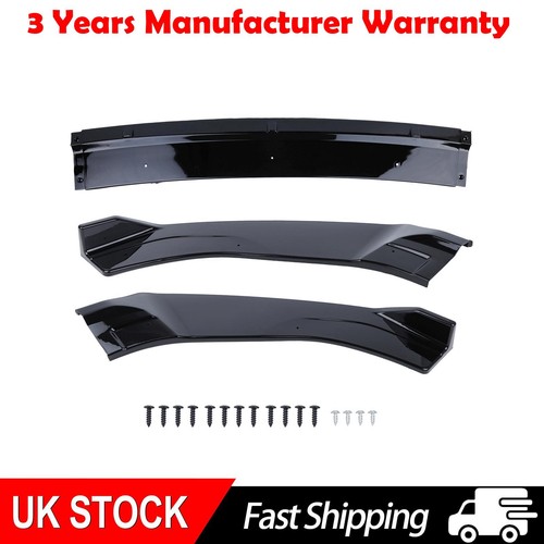 Gloss black front splitter - gloss,