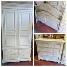 Barker & Stonehouse Bedroom Set - Wardrobe - Chest Of Drawers And King Size Bed