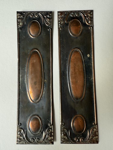 Antique art nouveau copper - art,