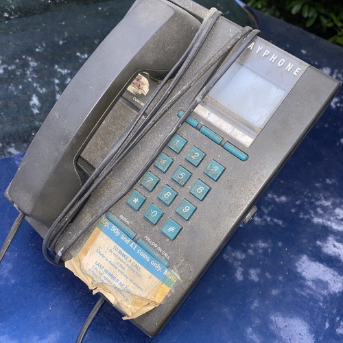 Vintage payphone prop - vintage, tv