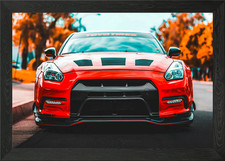 Drift super car Framed Wall