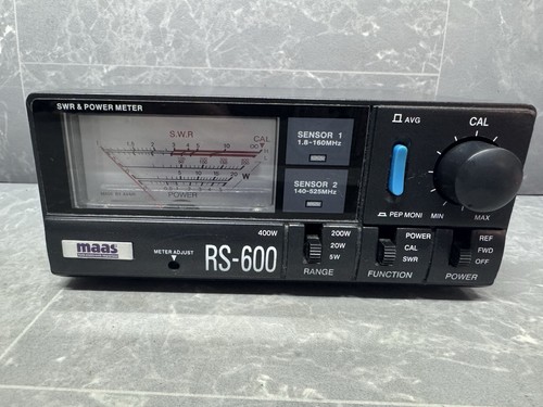 Maas 600 swr power - maas, rs-600
