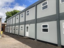 25 Section Steel Frame Used Modular Building 