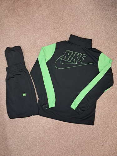 Nike black tracksuit kids - nike,