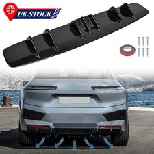 7Fins Gloss Black Rear Bumper