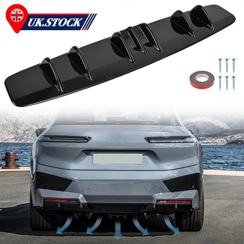 7fins gloss black - gloss, bumper