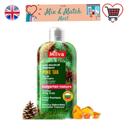 Pine tar shampoo for - tar, dandruff