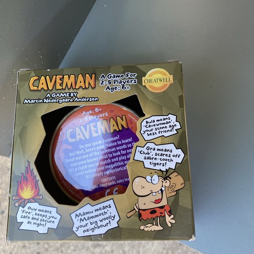 Caveman children card - children's,