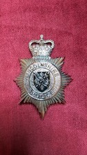 Lincolnshire Police Helmet Plate.