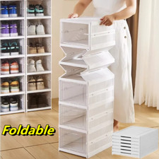 Clear Plastic Shoe Storage Box