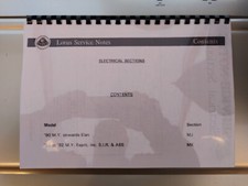 LOTUS ELAN M100  ELECTRICAL