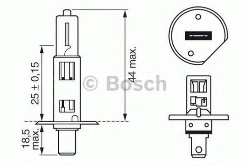 Bosch pure blb448 - pure/lt, h1