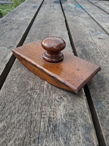 Vintage wooden ink blotter - wooden,