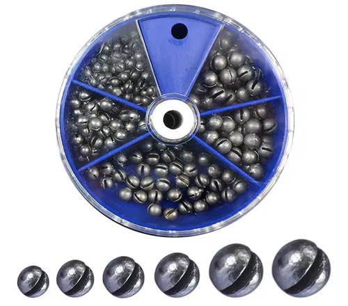 205pcs fishing weights sinkers - 205pcs,