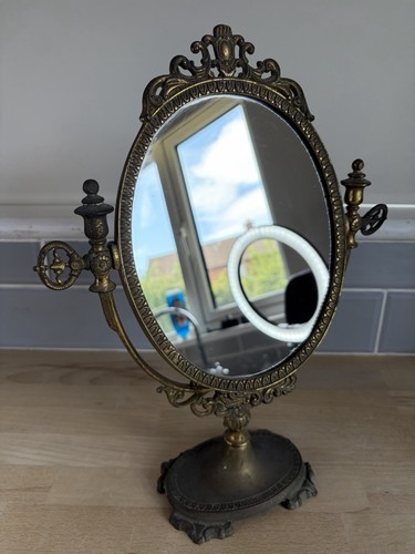 Vintage brass vanity - vintage,