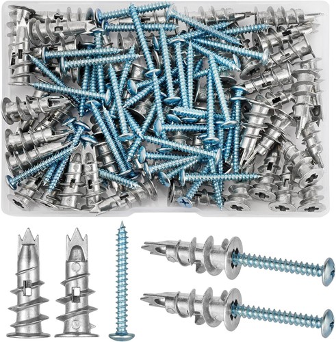 100 pcs plasterboard fixings - pcs,