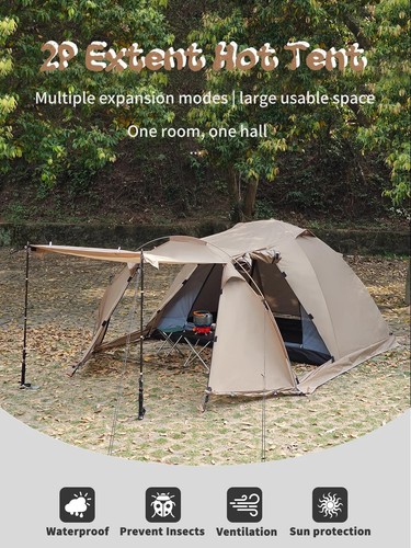 Fireproof person winter tent - winter,