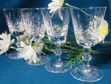 4 x Edinburgh  Crystal   STAR