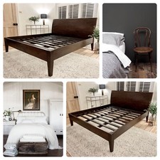 Stunning Kingsize Solid Reclaimed Teak Lombok Bed Frame RRP£1800 - Can Deliver
