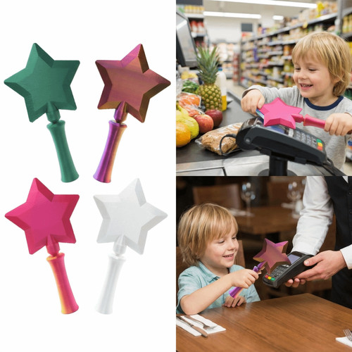 Portable printed wand tap - portable,