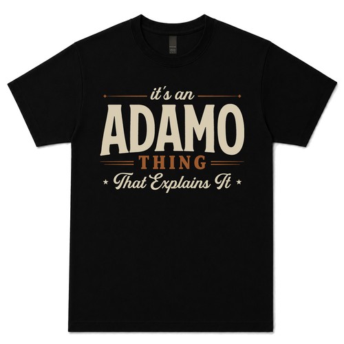 Adamo thing that - it's,