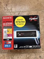 Sony Car Radio CD Player Aux And USB Old But Brand New In Box
