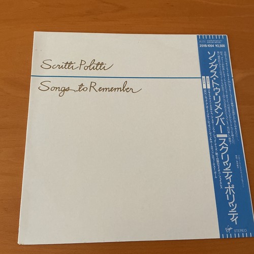 Scritti politti songs - scritti,