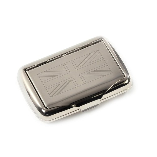 Union jack flag tobacco tin - union,