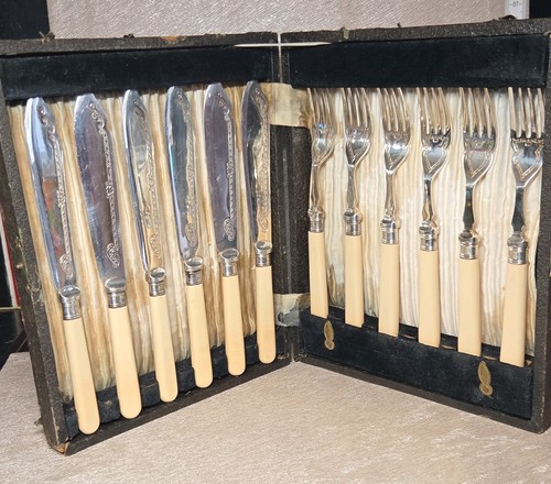 Stunning set fish knives - set, of