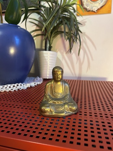 Vintage brass seated - vintage,
